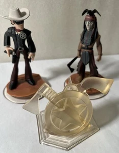 DISNEY INFINITY 1.0 Lone Ranger Tonto Crystal INF-1000004 INF-1000005 INF2000002 - Picture 1 of 15