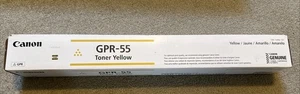 Cartouche de toner jaune authentique Canon 0484C003AB (GPR-55) - Photo 1/3