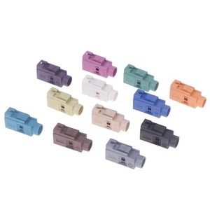 Fakra Female 50-3 RAL 9001 Fakra Connector RF Coaxial Wire Connectors For RG58 - Picture 1 of 24