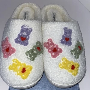 Aeropostale Gummy Bear Slippers Indoor/Outdoor Sz L 9-10 So Cute! - Picture 1 of 6