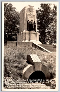 K43/ Marietta Georgia RPPC Postcard c40-50s Cheatham Hill Monument 141 - Picture 1 of 2