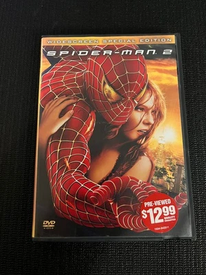 Spider-Man 2 (DVD 2004 2-Disc Widescreen) Blockbuster case - Image 1 of 3