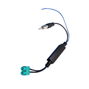 Car Radio Antenna Adapter Connector Convertor Cable For Volkswagen 2x FAKRA RF s - Picture 1 of 4