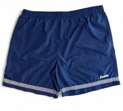FRANKLIN SPORTS MENS SIZE XL 100% POLYESTER VINTAGE SHORTS 8” INSEAM - Image 1 of 3