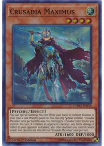Yugioh - Crusadia Maximus (Súper Raro) (1ª Edición) - CYHO-EN010 P - Imagen 1 de 1