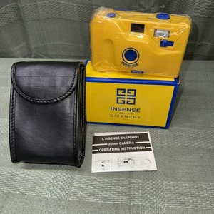 Vintage Givenchy Insense Mens Fragrance 35 mm Camera Case Boxed Brand New - Picture 1 of 7