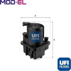 FUEL FILTER 24.088.00 FOR RENAULT MODUS/GRAND CLIO/III/Grandtour K9K750 1.5L - Picture 1 of 6