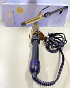 Hot Tools Pro Signature Gold Curling Iron 1 1/4" - FREE SHIPPING - Picture 1 of 6
