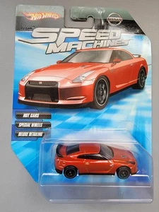 Hot Wheels Nissan 2009 GT-R Speed Machines 1:64 nuovo con scatola - Foto 1 di 8