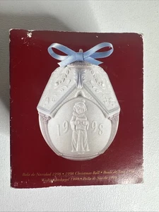 Vintage 1998 Lladro Weihnachtskugel Caroler Junge Ornament mit Box und COA #16561 - Bild 1 von 19