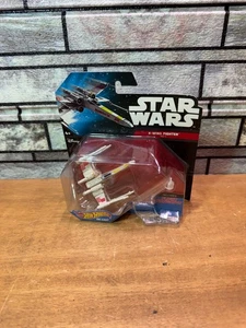 NEW Mattel HMJ01 Hot Wheels Star Wars Starship Select X-WING FIGHTER (RED THREE) - Picture 1 of 2