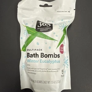 365 by Whole Foods Market, Bath Bombs, Winter Eucalyptus - Picture 1 of 2