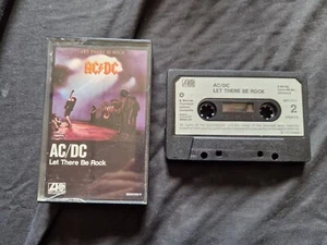 AC/DC LET THERE BE ROCK Vintage Cassette Album - Picture 1 of 3