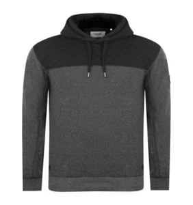 Firetrap Marly Fleece Hoodie Mens Black Onyx UK Size 2XL #REF14 - Picture 1 of 3