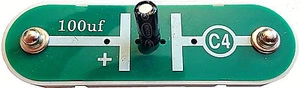 Circuitos a Presión Elenco: Condensador 100 micro F C4 (¡probado, funciona muy bien!) PN: 6SCC4 - Imagen 1 de 3