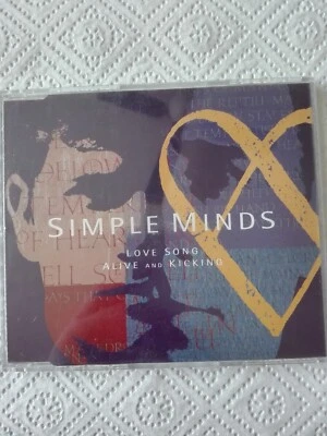 SIMPLE MINDS - Love song / alive and kicking, Orig. MCD 1992,Neuw. - Bild 1 von 2