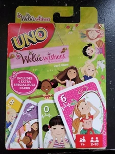 RARO gioco di carte Uno American Girl WellieWishers - Foto 1 di 2