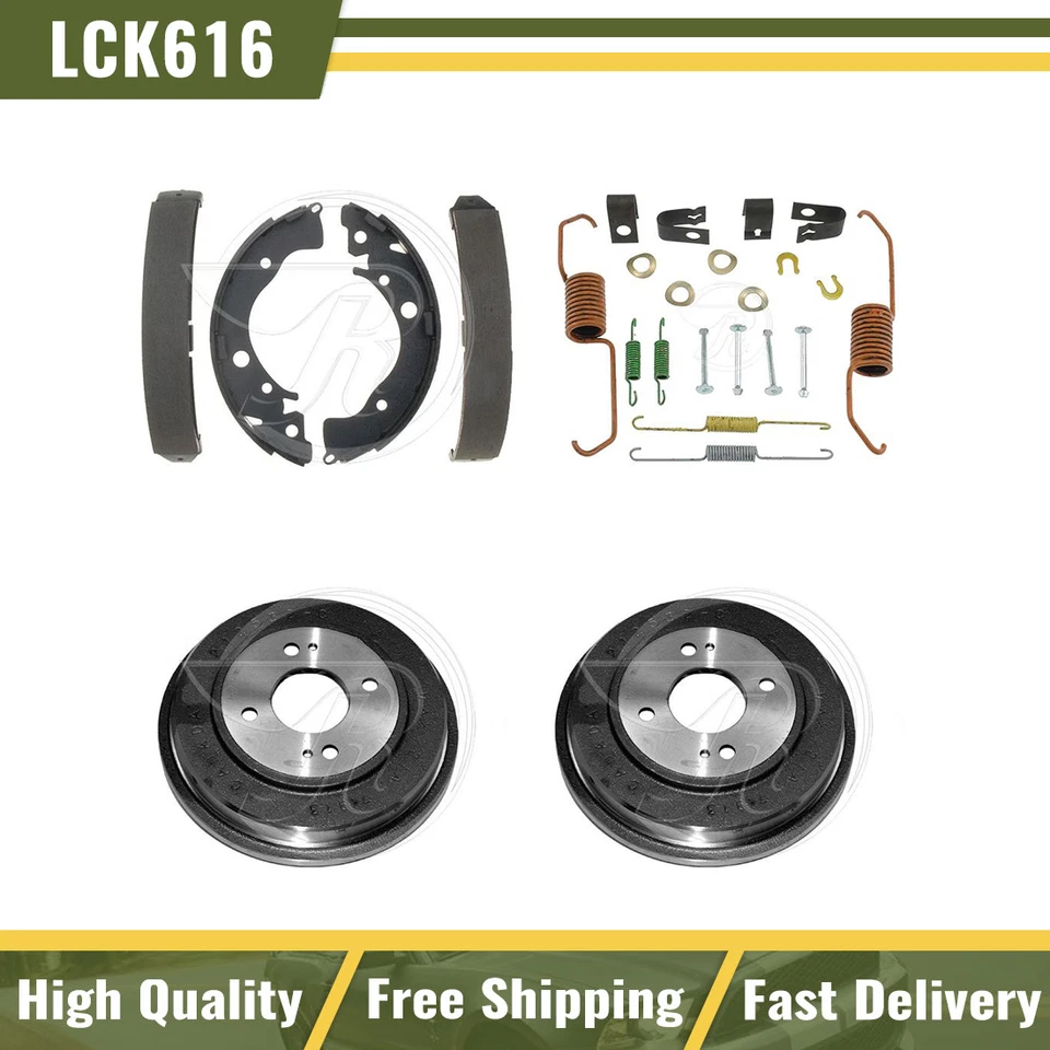 Для 2013 Honda подходят задние тормозные барабаны и тормозные колодки оборудование пружина набор Raybestos - Изображение 1 из 4