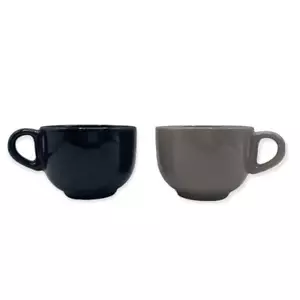 1 Tazza Tazzone Latte Colazione Jumbo in Ceramica Color 2 Colori - Foto 1 di 1