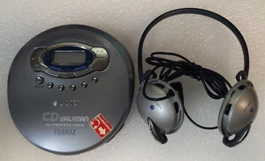 Vintage Sony D-FJ61 Portable CD Player Walkman FM/AM Radio G-Protect TESTED - Picture 1 of 10