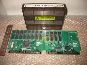 METAL SLUG 3 NEO GEO MVS CART 100% ORIGINAL JAPANESE SNK! - Foto 1 di 10