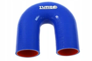 silicone elbow 180deg turboworks pro blue 63mm M-2379 - Picture 1 of 3
