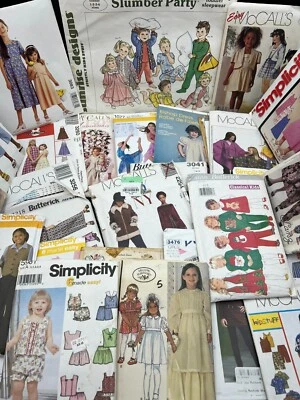 SIMPLICITY, MCCALLS, BUTTERICK Buyers Choice: Kids Infant Baby Clothing Sewing Patterns #3, Free Shipping