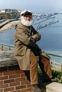 FOTO firmada por Buster Merryfield Only Fools & Horses 6x4 preimpresión OFAH Albert - Imagen 1 de 2