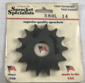 Sprocket Specialists 580L-14 C/S Countershaft Sprocket - Foto 1 di 1
