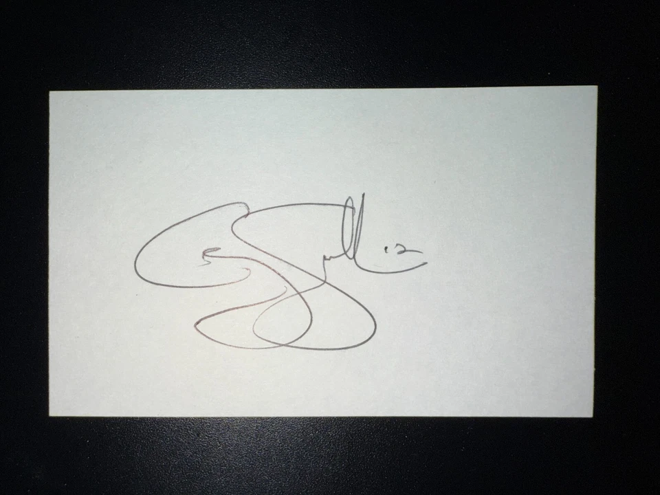 Cory Sullivan, ROCKIES (2005 Debut) SIGNED 3x5 Index Card (HS) - Image 1 of 1