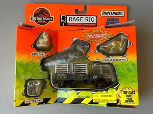 Vintage Matchbox Rage Rig The Lost World Jurassic Park Die Cast Action System - Picture 1 of 5