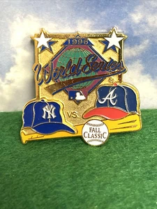1996 pin serie mundial Atlanta Braves Nueva York pin yanquis - Imagen 1 de 2