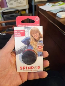 SOPORTE UNIVERSAL SPIN POP NEGRO SELLADO DE FÁBRICA - Imagen 1 de 2