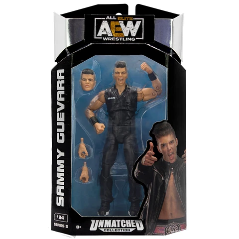 Sammy Guevara - AEW Unmatched Series 5 Jazwares Toy Wrestling Action Figure Cover