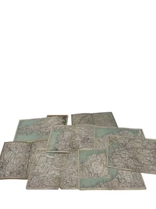 Wincarnis Motor & Cyclist Map Collection John Bartholomew Vintage T2350 KET18 - Picture 1 of 3