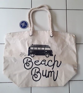 Women Beach Bum Large Tote Rope Carry Bag - Picture 1 of 3