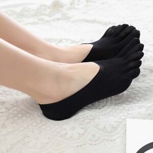 Girls Yoga Sock Slippers Five-finger Socks Short Socks Five Toe Ankle Socks