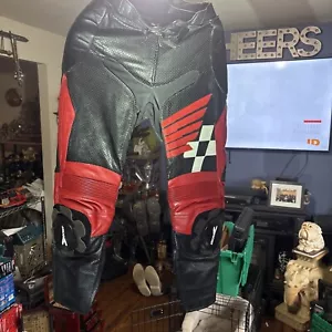 Joe RocketMotorcycle Pants Size 30 IN BLACK & RED Not New But Never Worn - Foto 1 di 24