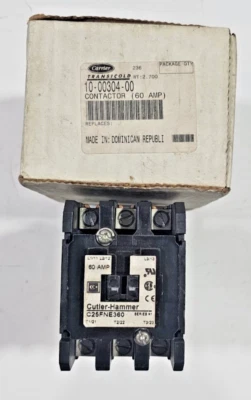 Contactor Cutler Hammer C25FNE360 60AMP 40HP 3Polo Bobina 24VAC 50/60Hz - Image 1 of 4