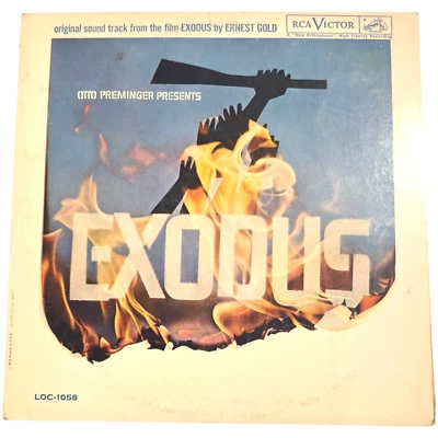 Ernest Gold - Exodus - Original Soundtrack - 12" RCA Victor Vinyl 33RPM - Image 1 of 4