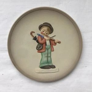 1984 Hummel Goebel Little Music Makers Coleccionista Plato en Miniatura Pequeño Violinista - Imagen 1 de 9