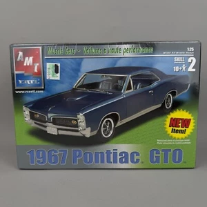 AMT 1967 Pontiac GTO Vintage 2002 1:25 Model Kit NUOVO SIGILLATO #31764 - Foto 1 di 7