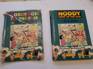 Noddy Goes to the Fair, Enid Blyton, Book 21, 1960 Hardback with dustcover - Picture 1 of 8
