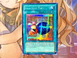 Yugioh Graceful Dice EDS-002 NM Prismatic Secret Rare Unlimited - Picture 1 of 14
