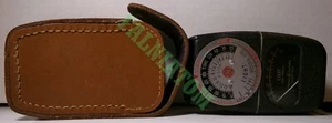 Medidor de exposición vintage General Electric tipo DW-68 con estuche de cuero - Imagen 1 de 4
