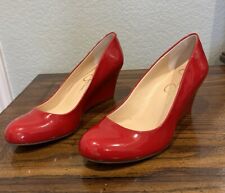 Woman’s Jessica Simpson 3" Wedge Slip On - Red - Size 9.5 M