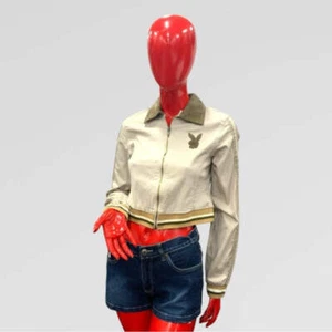 Mujer Playboy Caqui | Chaqueta Verde Oliva Nueva Con Etiquetas - Imagen 1 de 5