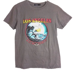 Boohoo "Los Angeles- California" Gray Men's T Shirt Size S - Picture 1 of 4