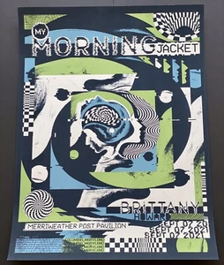 My Morning Jacket ~ Signed Limited Edition #274/435 Duval - Merriweather 9/7/21 - Picture 1 of 2