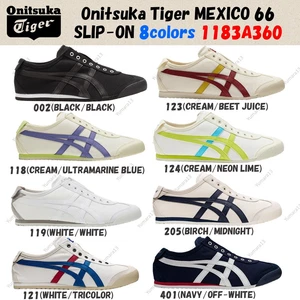 Onitsuka Tiger MEXICO 66 SLIP-ON Unisex Shoes 8colors 1183A360 US 4-14 Brand New